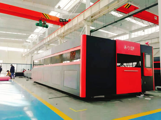 Precitec Laser Head 1000W-25000W Máy cắt laser sợi CNC cho chế biến tấm kim loại