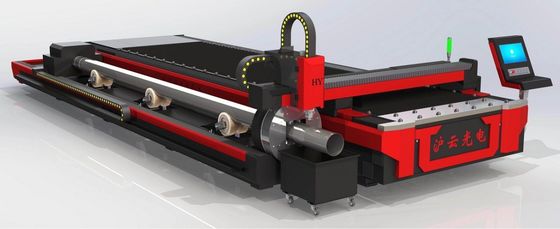 Máy cắt ống thép không gỉ cho tấm kim loại và máy cắt laser tích hợp ống