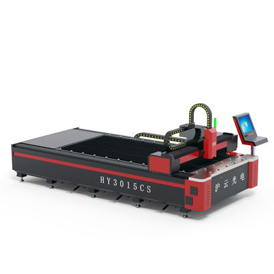3800 KG Trọng lượng 4000w máy cắt laser CNC với laser sợi quay và mô hình 2030
