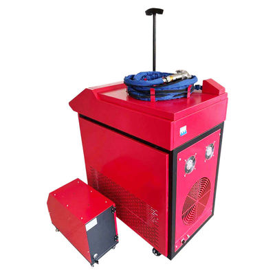 Hệ thống điều khiển Cypcut Máy hàn laser cầm tay để hàn sợi di động ở bước sóng 1080nm
