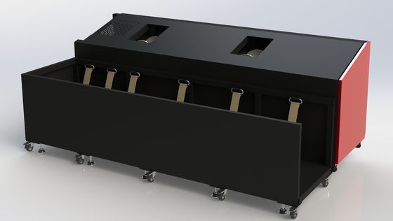 Máy cắt ống kim loại với điều khiển và tiêu thụ CNC