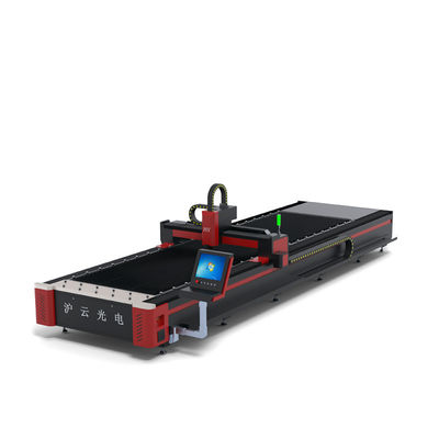 7000 KG Trọng lượng HIWIN Guiderail 18x18 50w máy cắt laser sợi CNC ở Jinan 1530