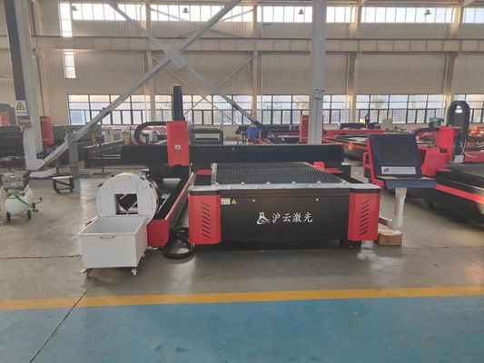 6000mm * 2500mm Máy cắt laser chính xác công suất cao với bàn trao đổi 8kw 20kw