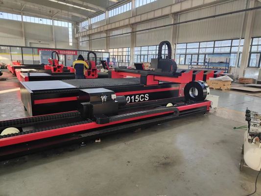 3015 Máy cắt laser sợi 1000W 1500W 2000W 3000W với cấu hình kiểu Gantry