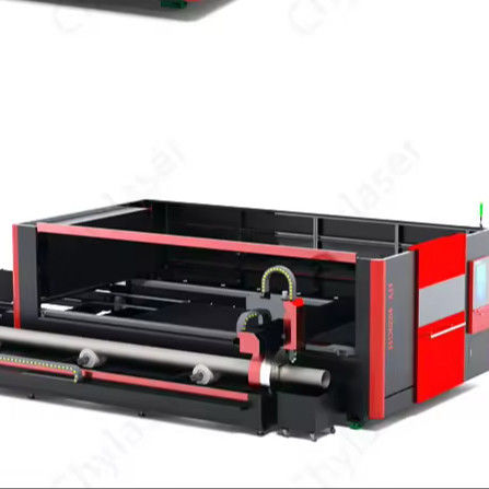 Máy cắt ống thép không gỉ cho tấm kim loại và máy cắt laser tích hợp ống