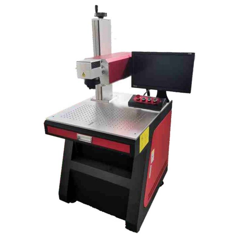 Máy khắc laser CNC 10w 20w 30w 50w cho phần mềm kiểm soát chuyên nghiệp tấm kim loại