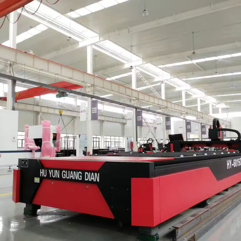 Cnc thép không gỉ Dst-4 tấm kim loại sợi bàn đơn máy cắt laser 6015