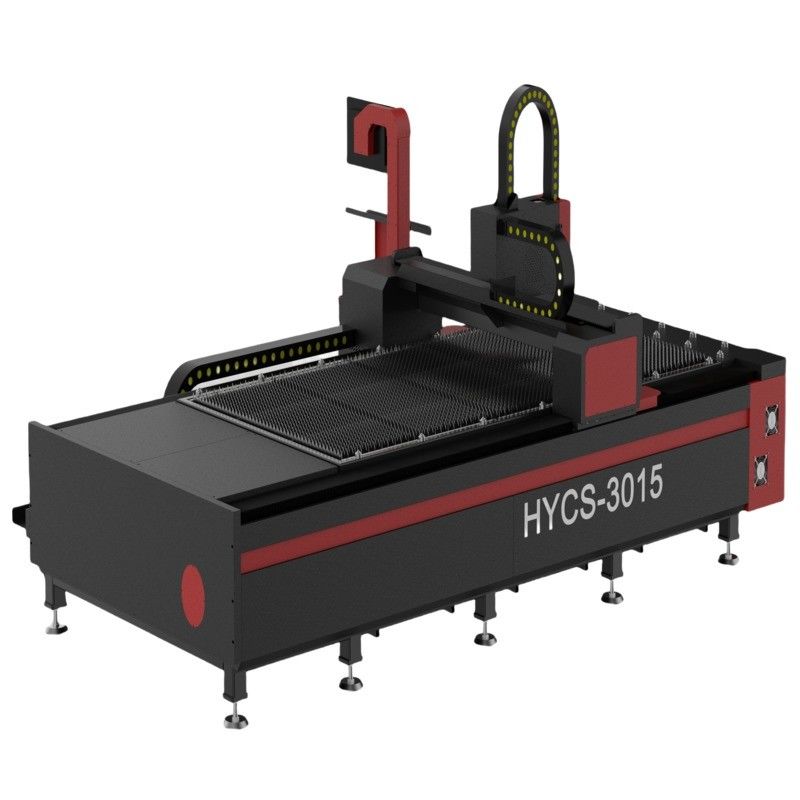 Máy cắt laser sợi mô hình bảng đơn 3015 cho nhu cầu chế biến kim loại lá